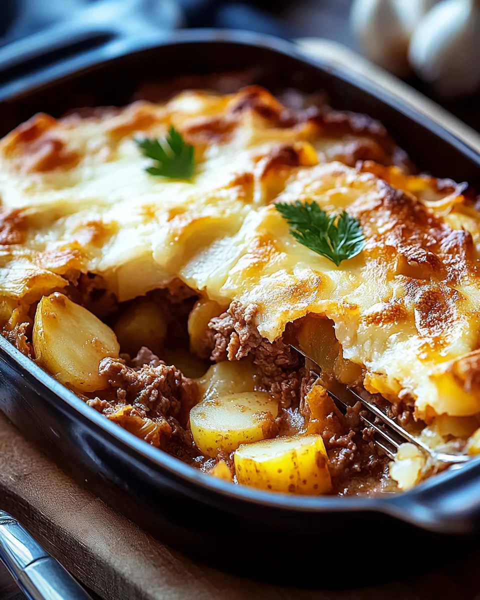 Spitzkohl-Hackfleisch-Auflauf