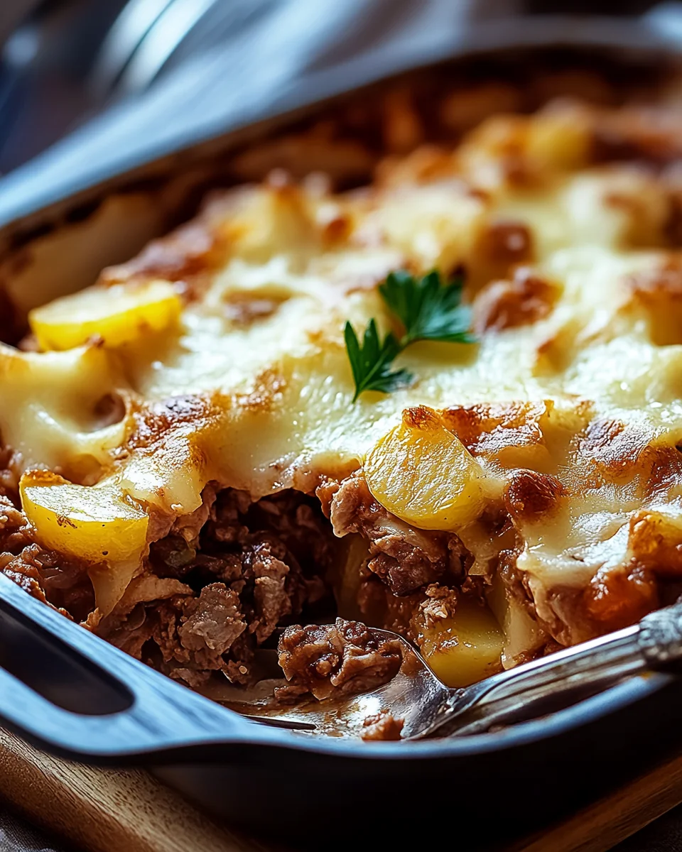Spitzkohl-Hackfleisch-Auflauf
