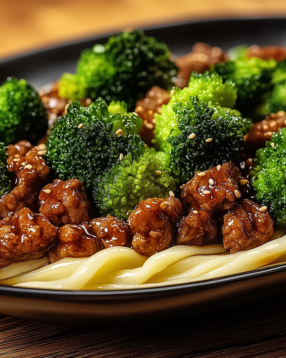 Teriyaki-Hackfleisch-Pfanne