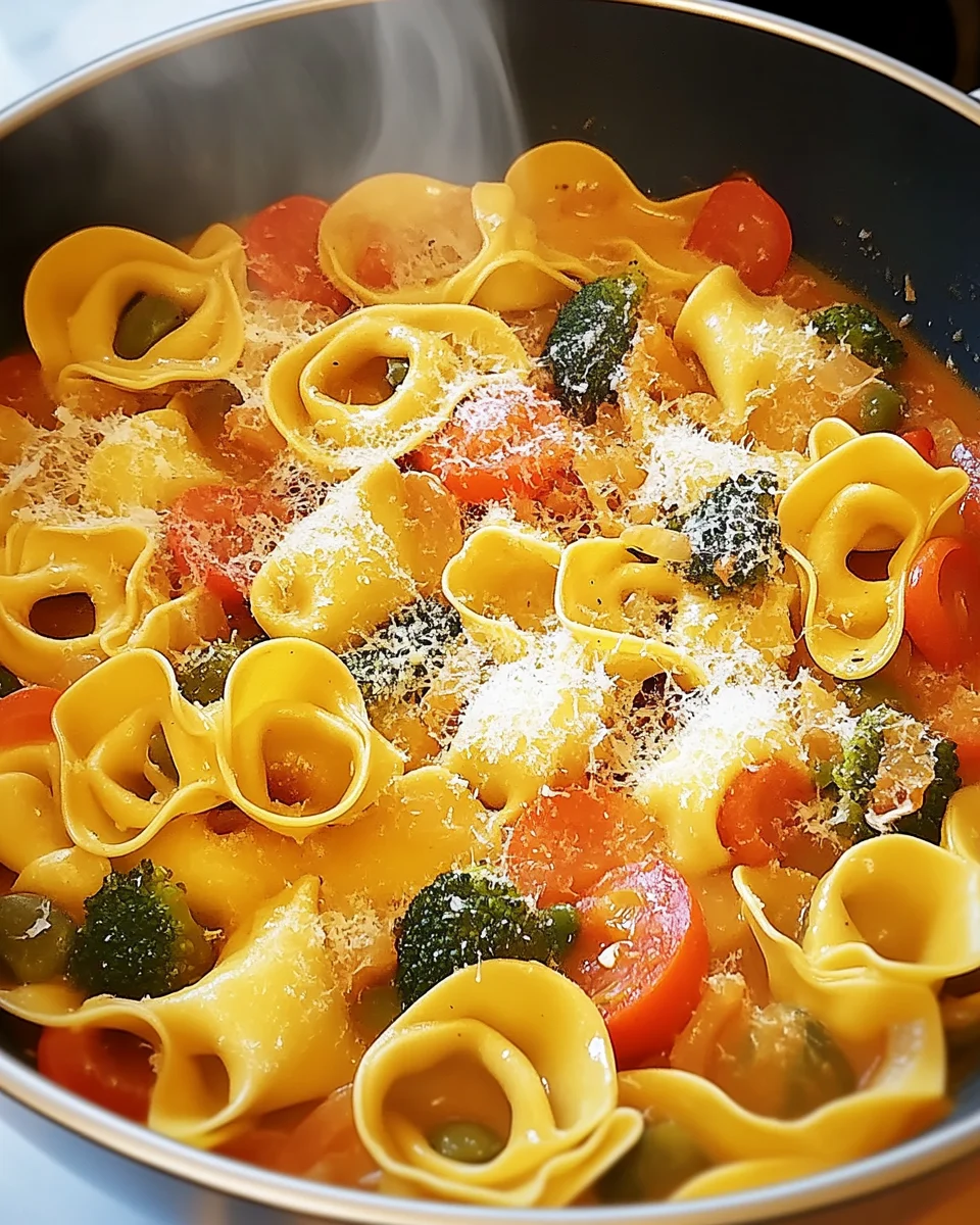 Tortellini-Gemüsepfanne