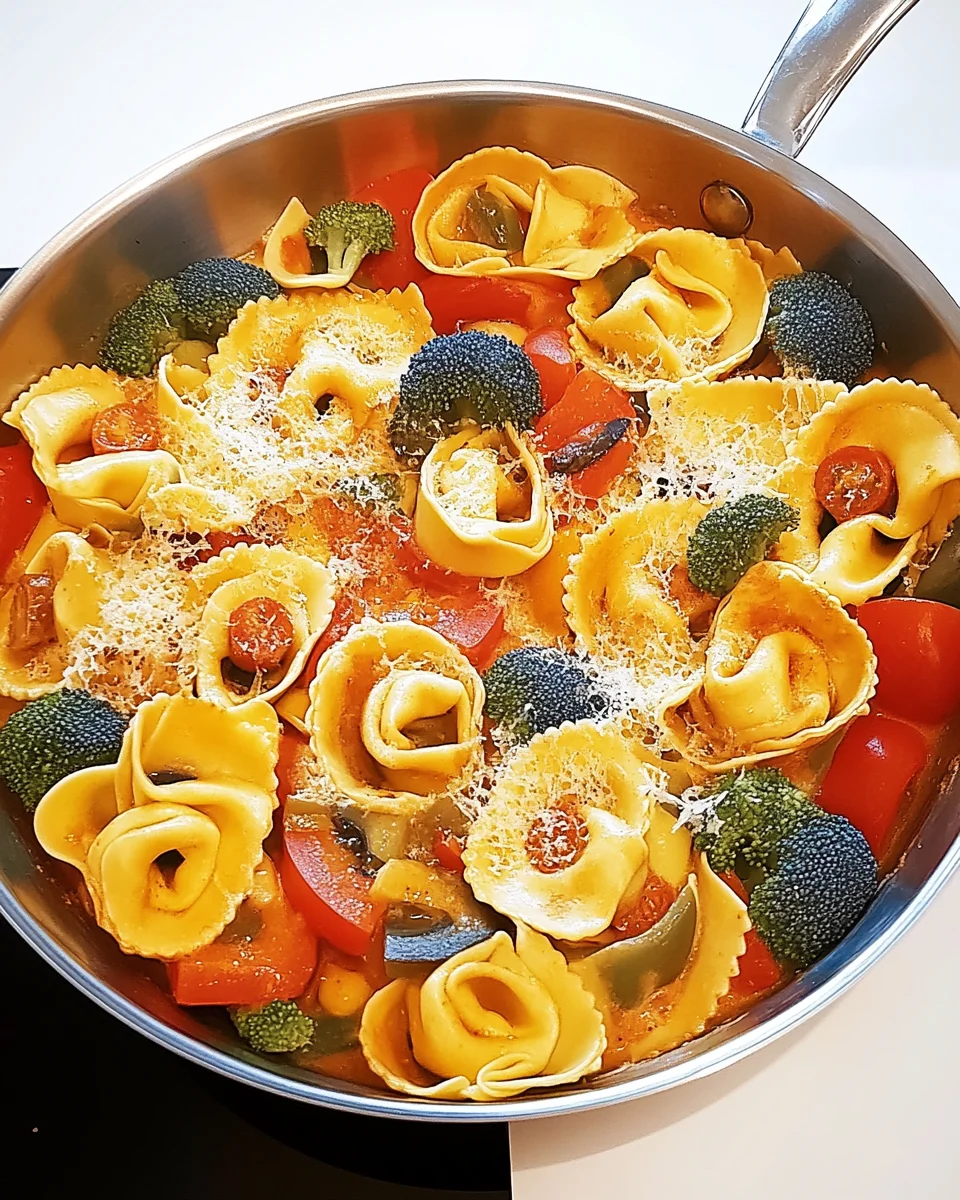 Tortellini-Gemüsepfanne