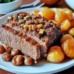 Veganer Braten mit Bohnen