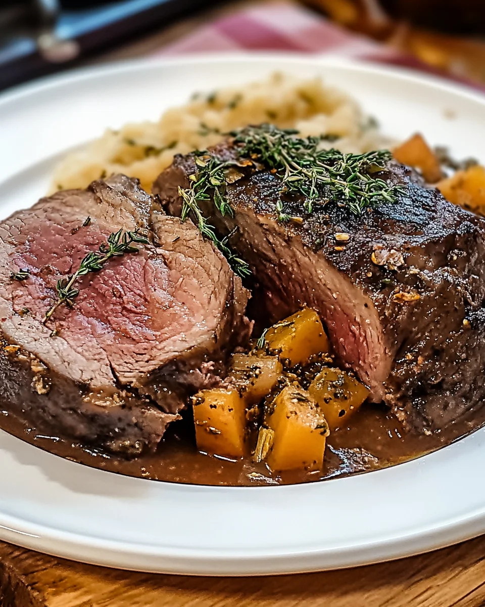 Zarter Rinderbraten
