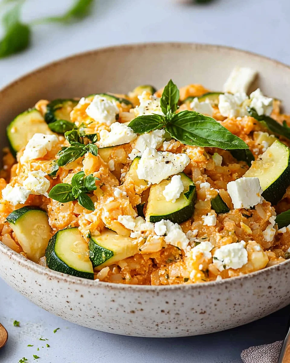 Zucchini-Reis-Pfanne