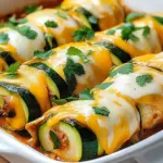 Zucchini Enchilada Roll-Ups