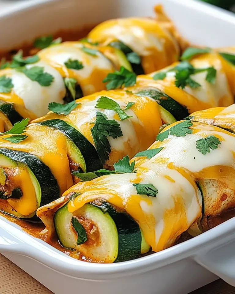 Zucchini Enchilada Roll-Ups