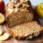 Bananenbrot mit Apfel