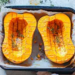 Butternut-Kürbis aus dem Ofen