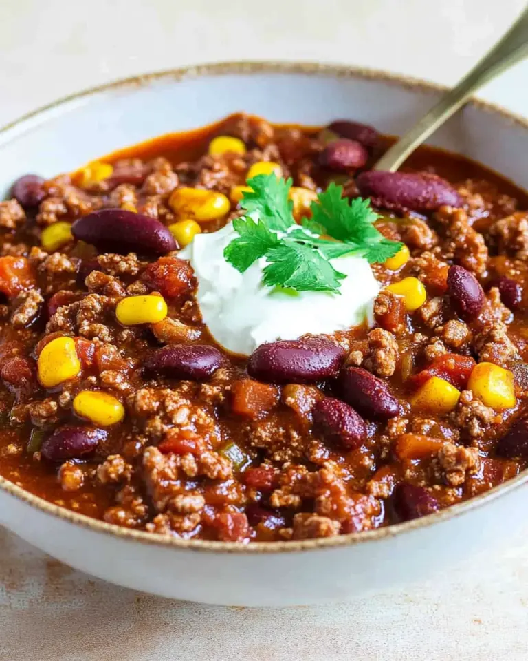 Chili con Carne mit Schokolade