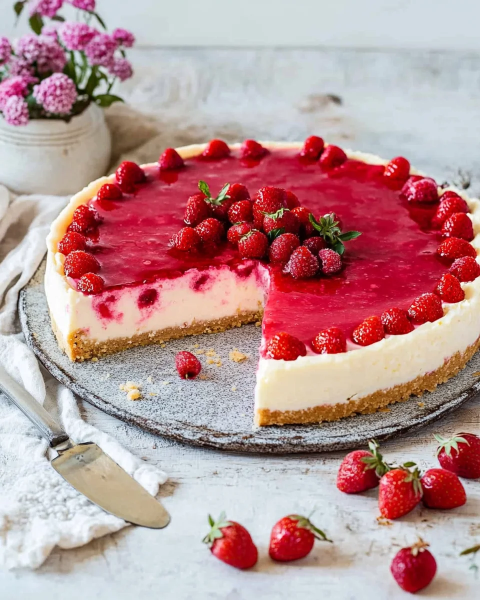 Erdbeerkuchen