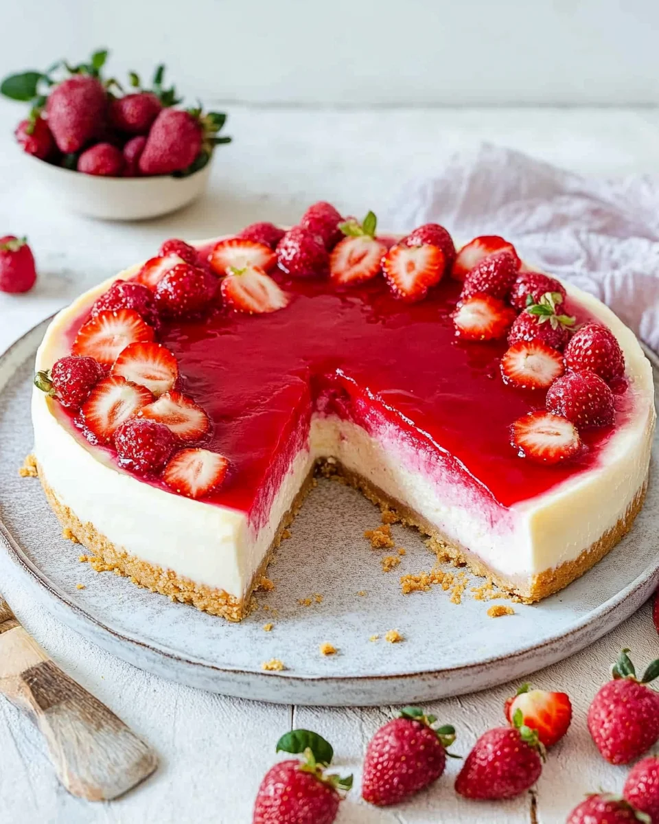 Erdbeerkuchen