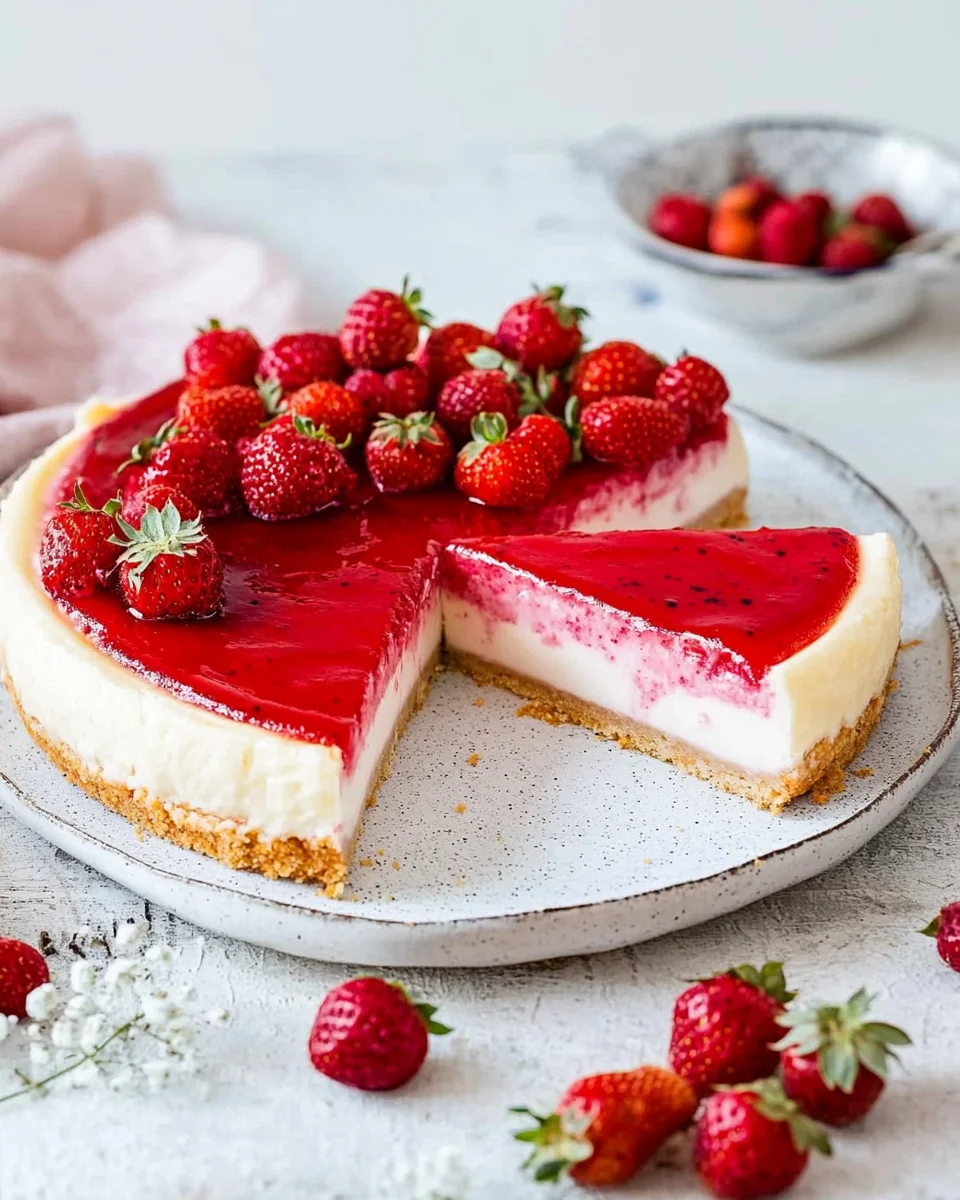 Erdbeerkuchen