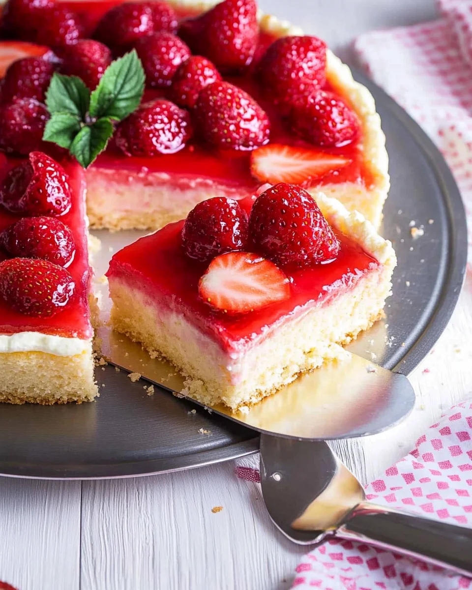 Erdbeerkuchen