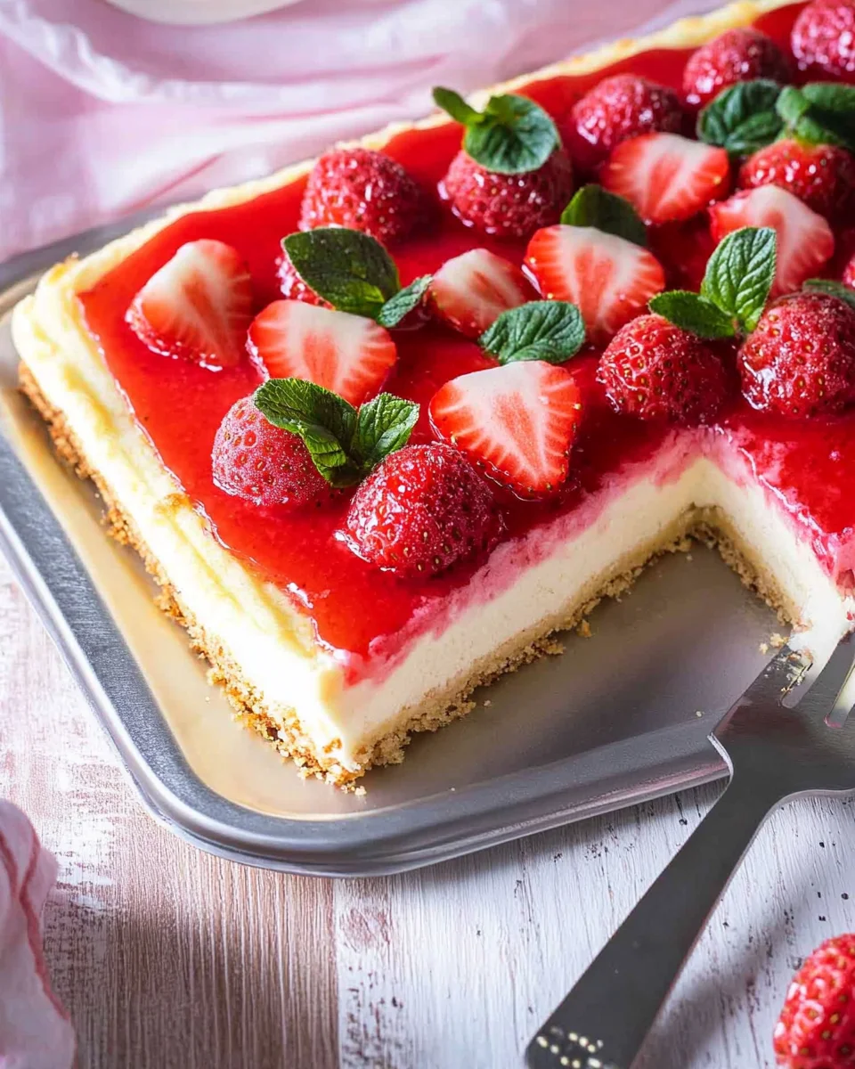 Erdbeerkuchen