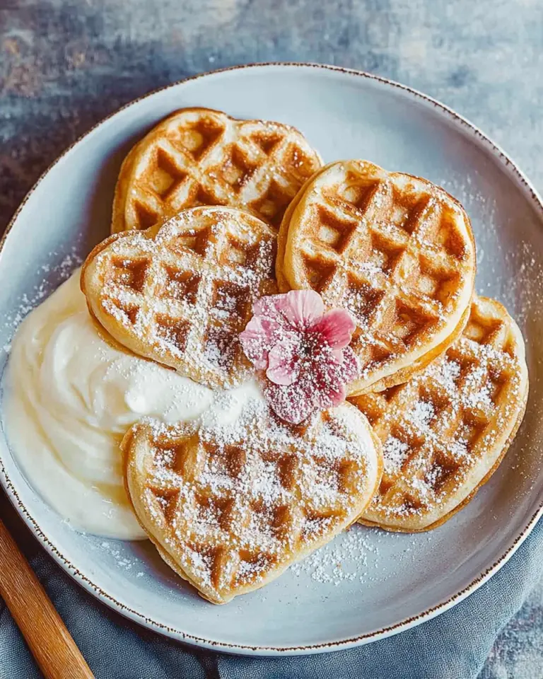 Joghurt-Waffeln - so saftig