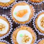 Karotten Muffins - saftig mit Nuss und Öl