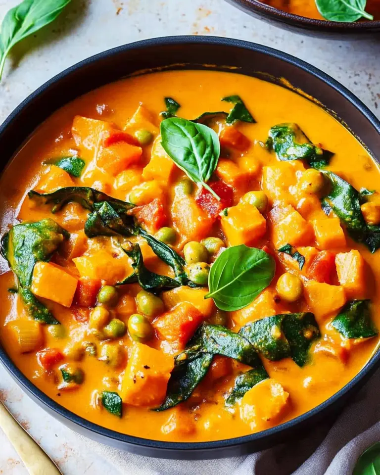 Kürbis-Kichererbsen-Curry
