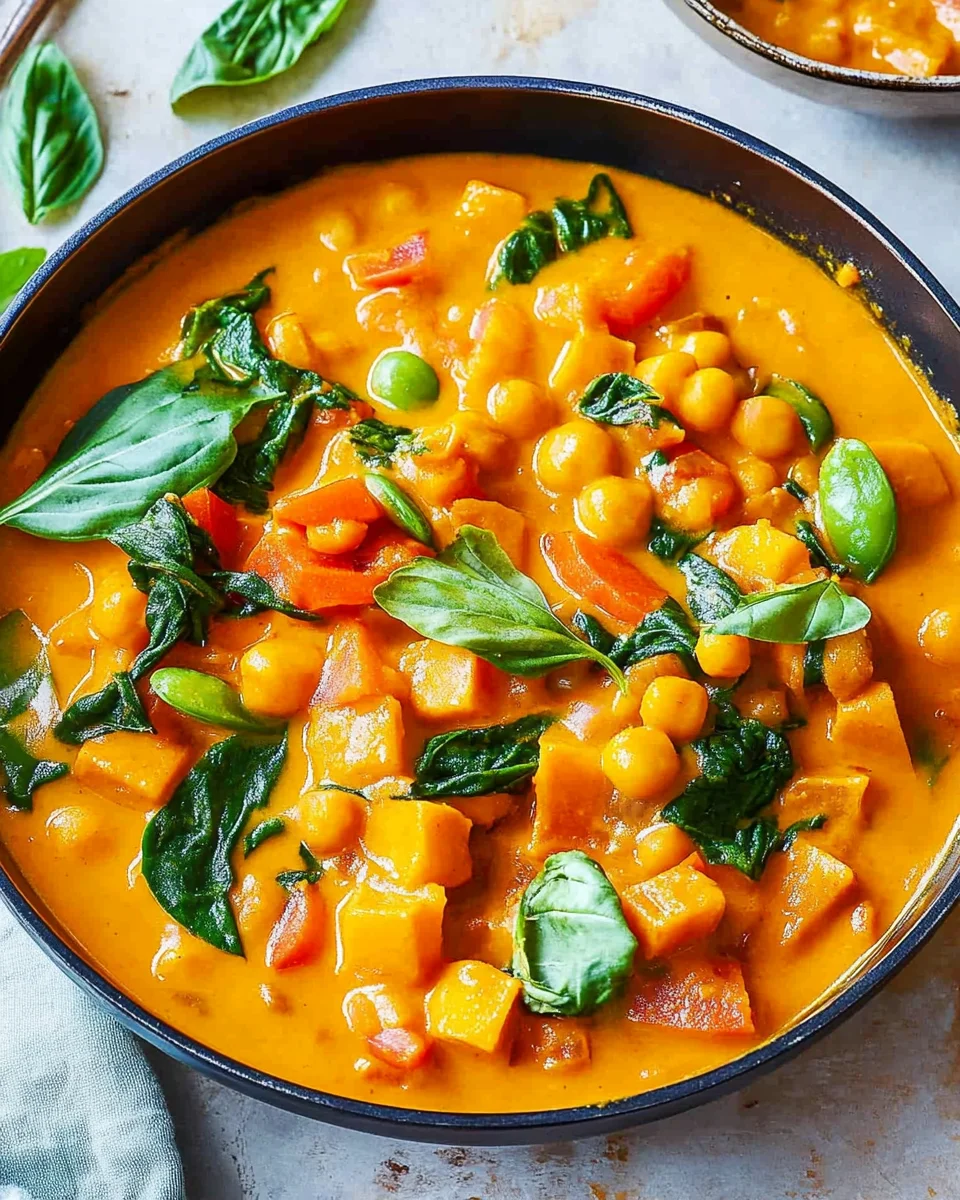 Kürbis-Kichererbsen-Curry