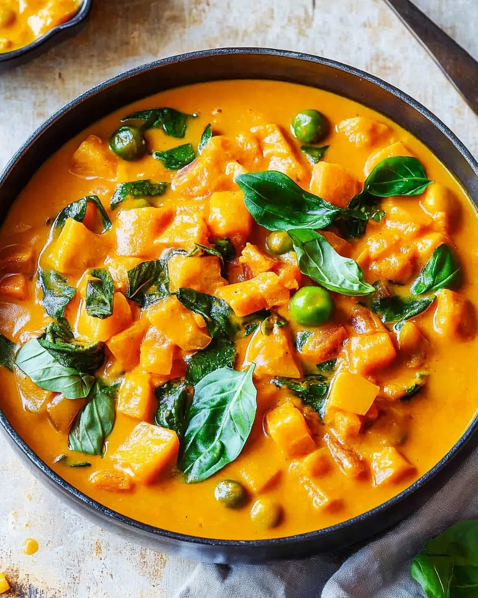 Kürbis-Kichererbsen-Curry