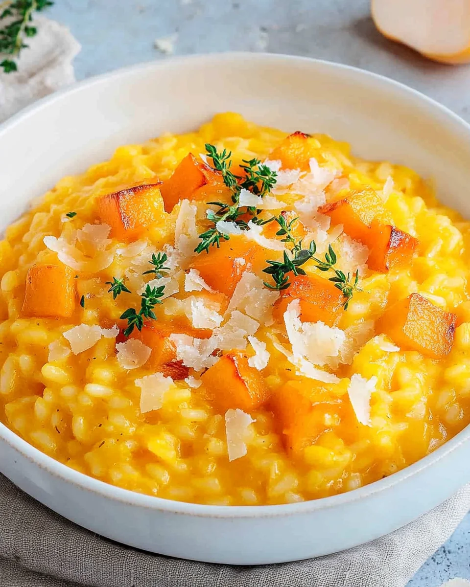 Kürbisrisotto