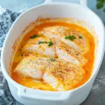 Lachs Sahne Gratin - einfaches Rezept mit Sahne-Soße