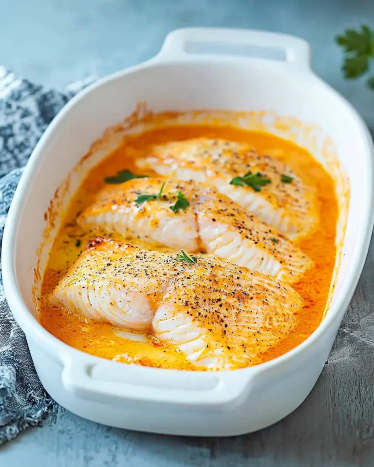 Lachs Sahne Gratin - einfaches Rezept mit Sahne-Soße