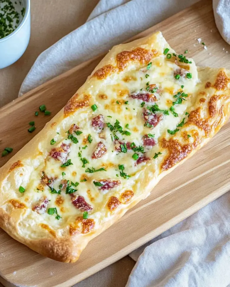 Rahmfladen aus Laugengebäck