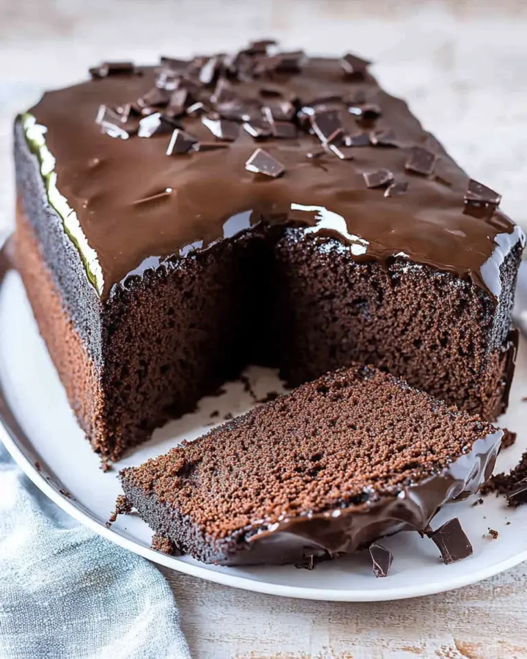 Saftiger Schokokuchen aus der Kastenform