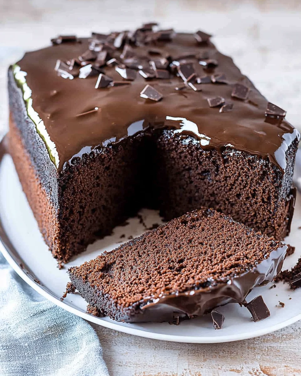 Saftiger Schokokuchen aus der Kastenform