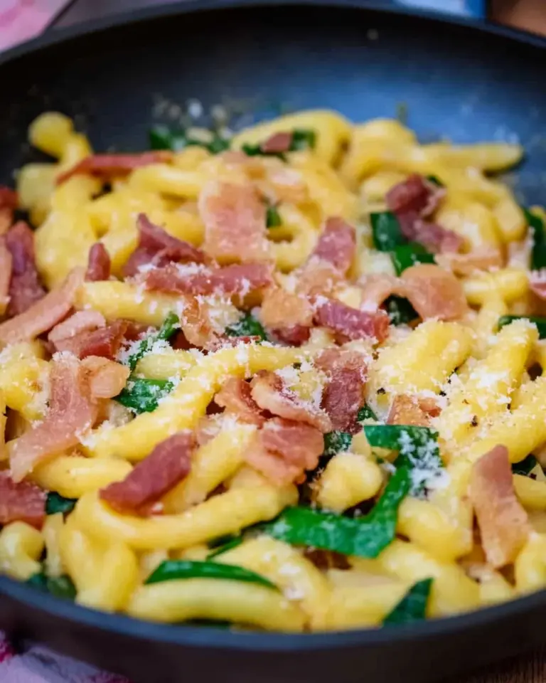 Spätzle Turkey Turkey Bacon Pfanne