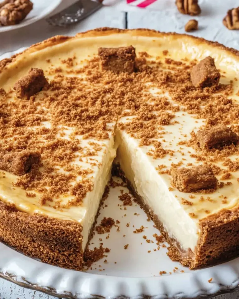 Spekulatius-Käsekuchen - einfach & cremig