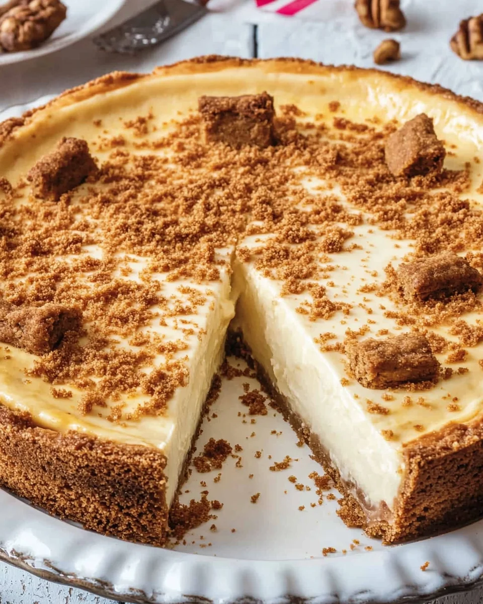 Spekulatius-Käsekuchen - einfach & cremig