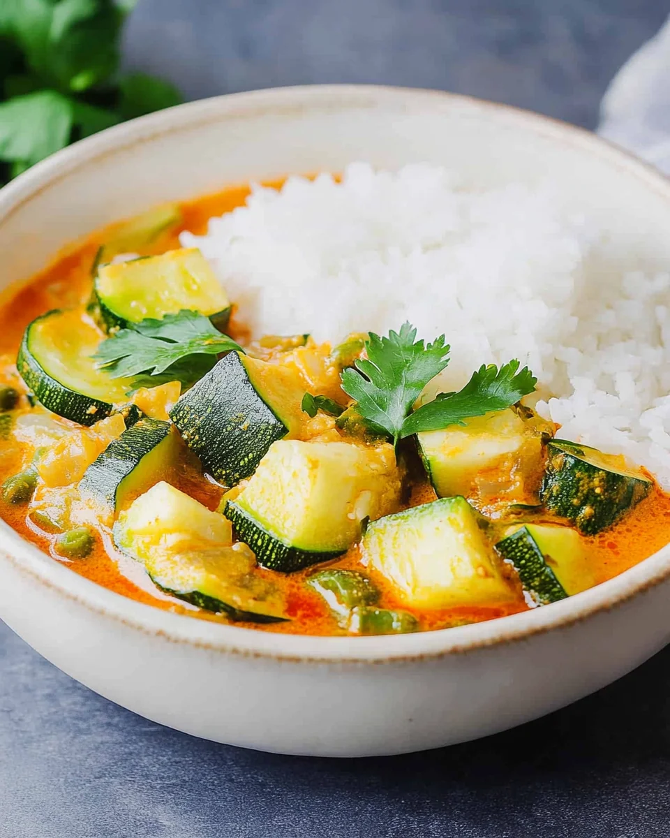 Zucchini-Curry