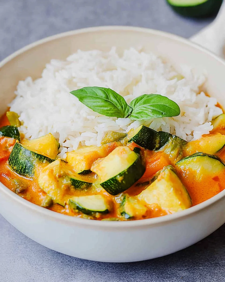 Zucchini-Curry