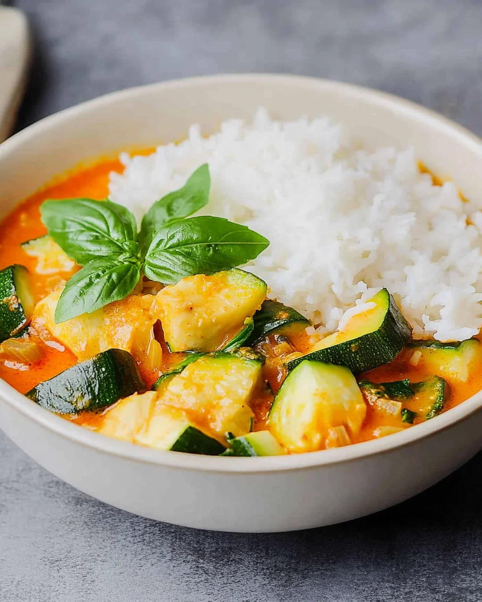 Zucchini-Curry