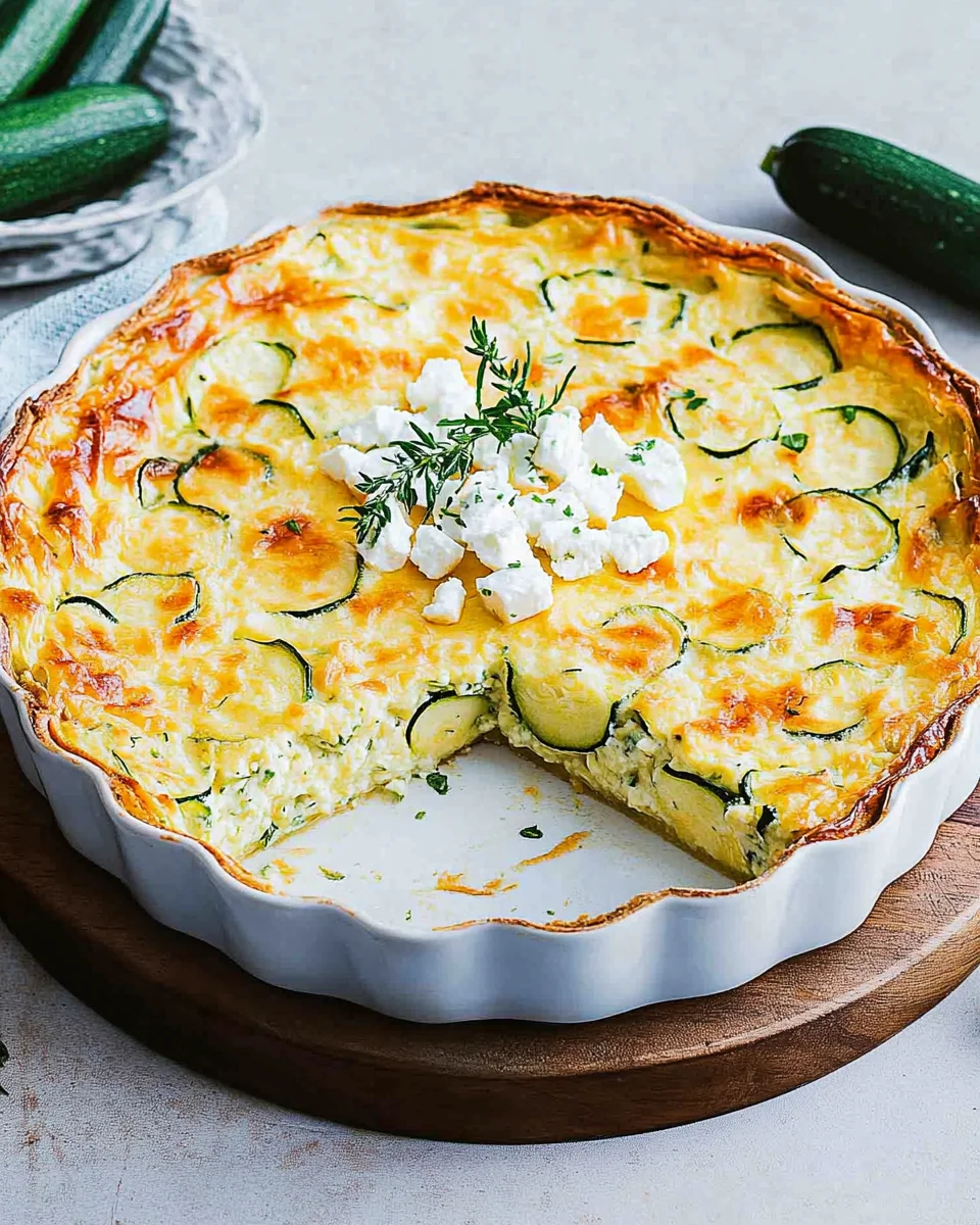 Zucchini-Quiche