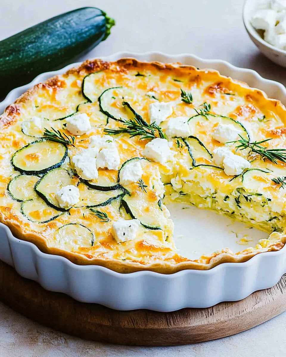 Zucchini-Quiche