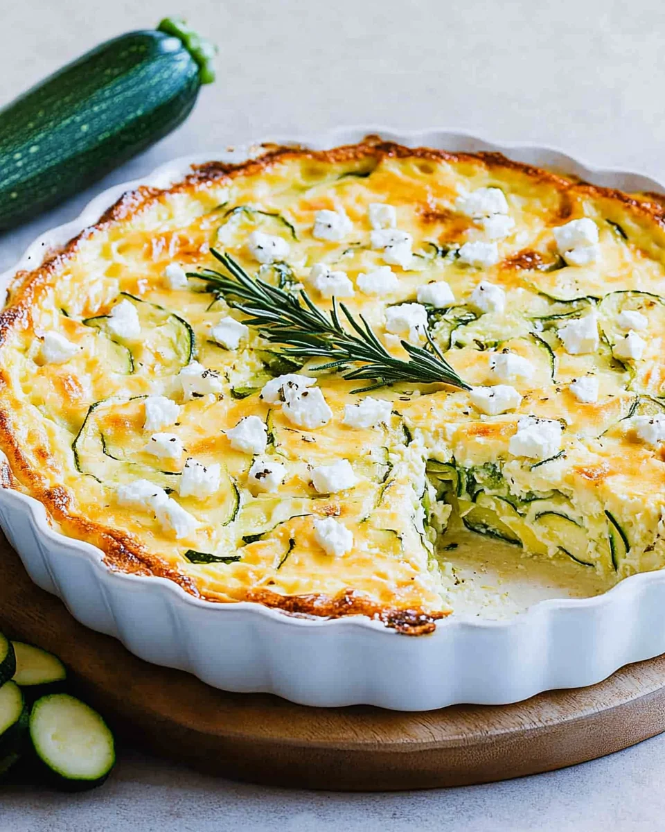 Zucchini-Quiche