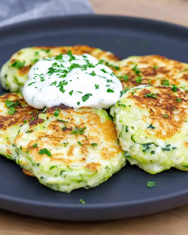 Zucchini Puffer – einfach & schnell