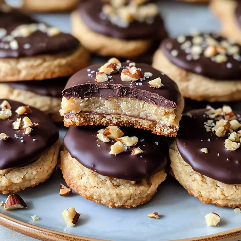 Beste Nougat-Plätzchen
