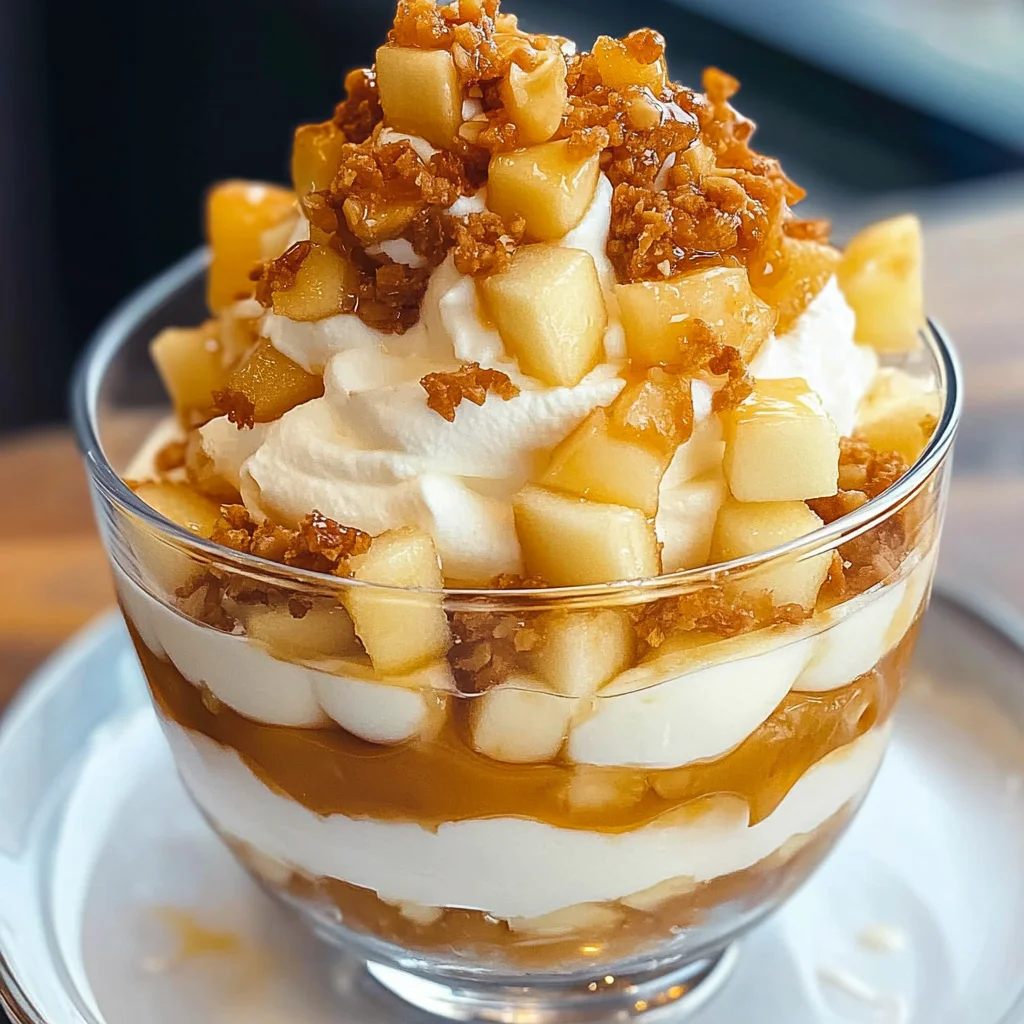 Bratapfel-Dessert