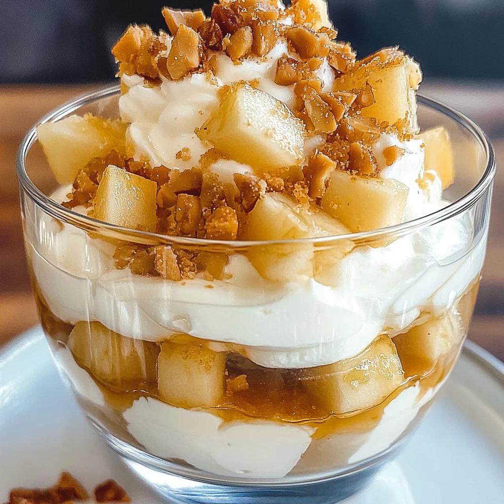 Bratapfel-Dessert