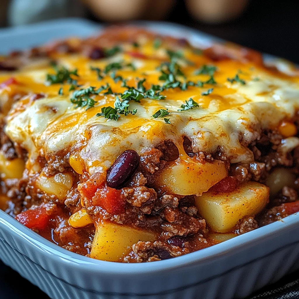 Chili-con-Carne-Auflauf: