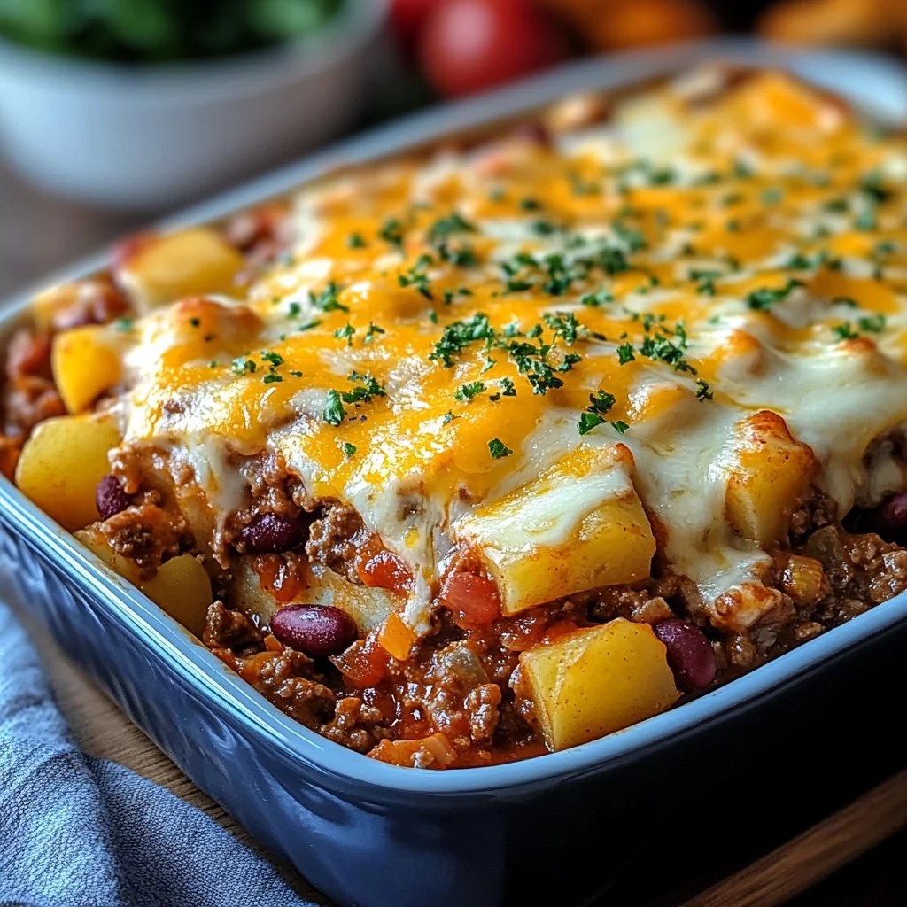 Chili-con-Carne-Auflauf: