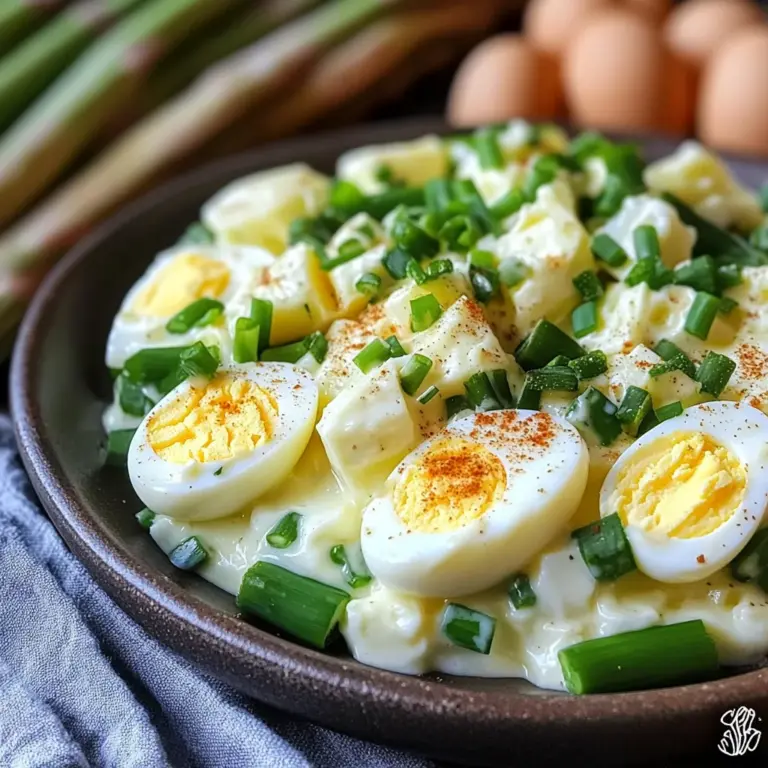 Eiersalat mit Spargel: Das beste Rezept