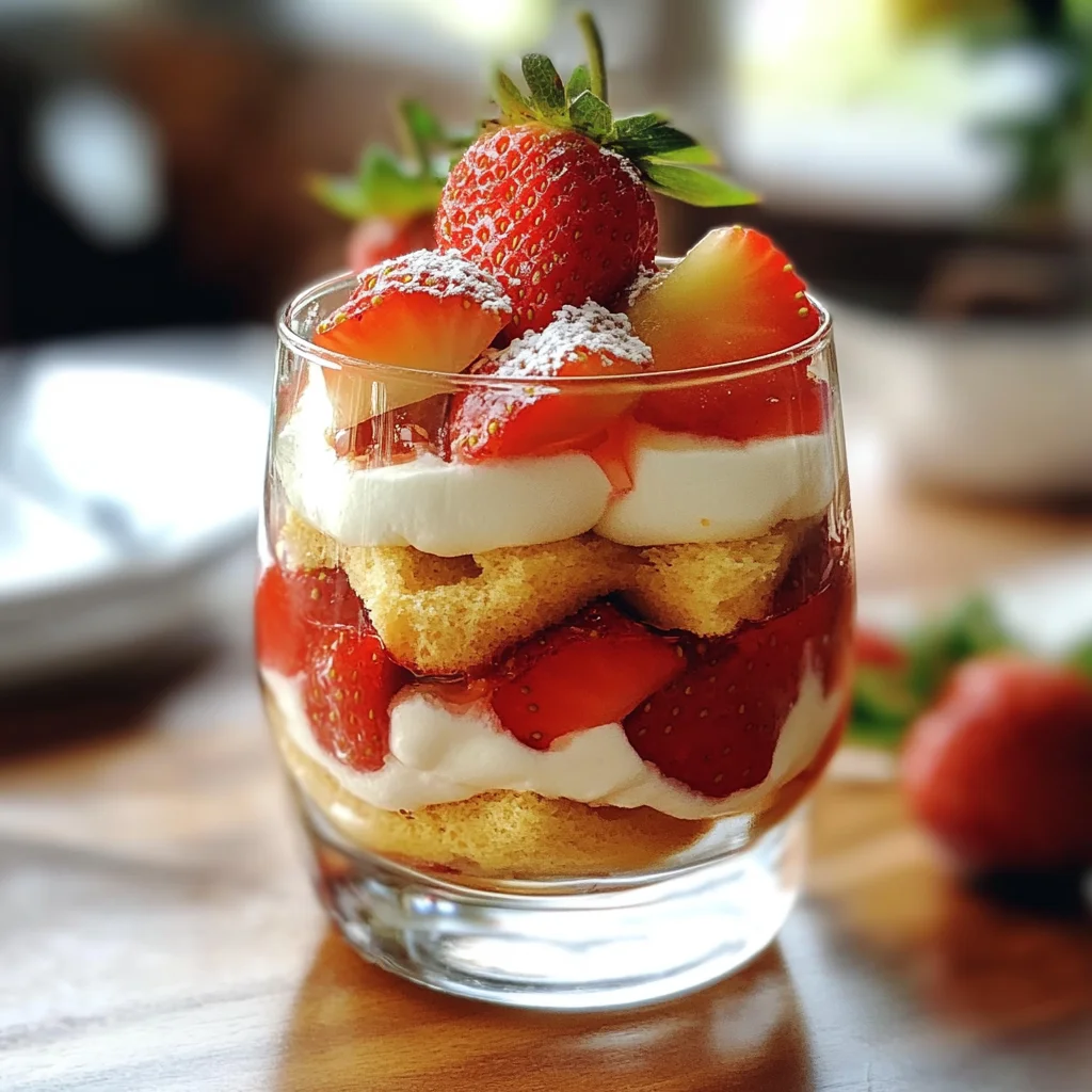 Erdbeer-Tiramisu
