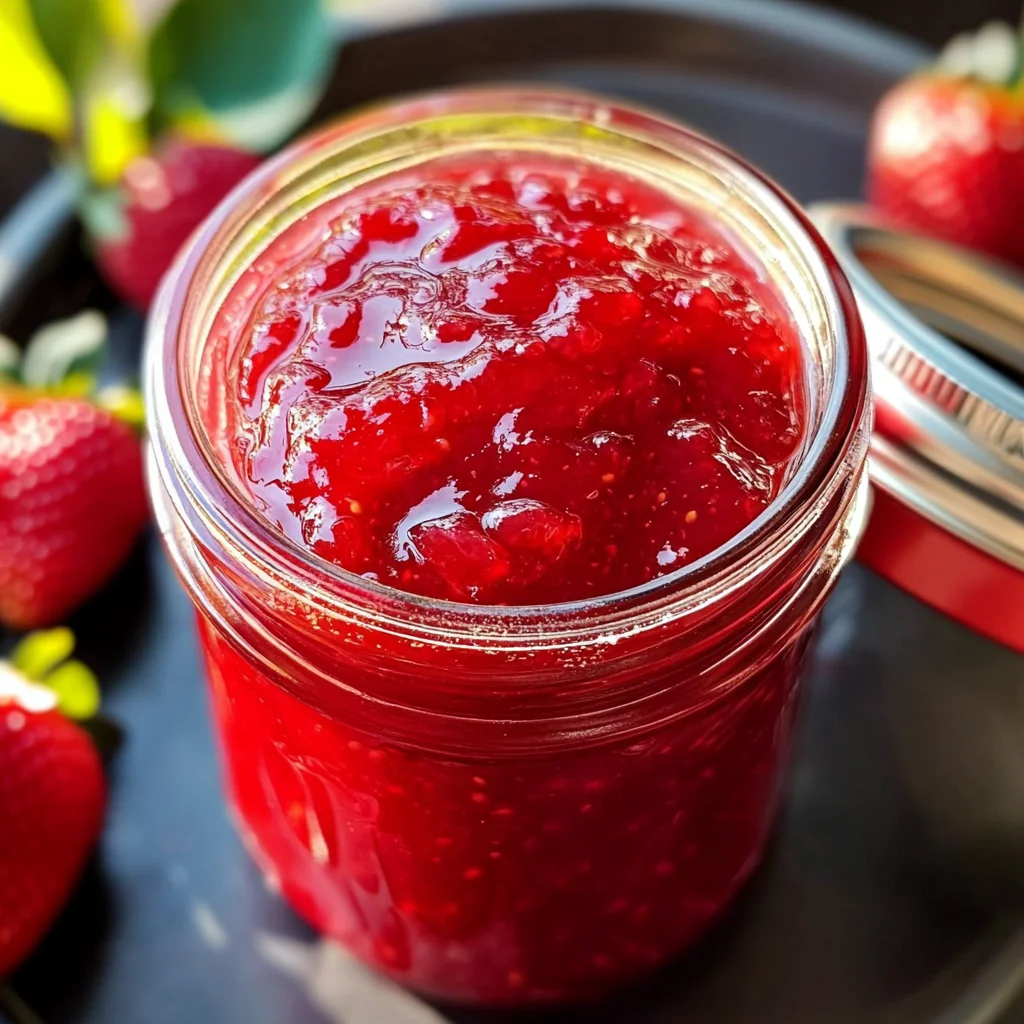 Erdbeermarmelade