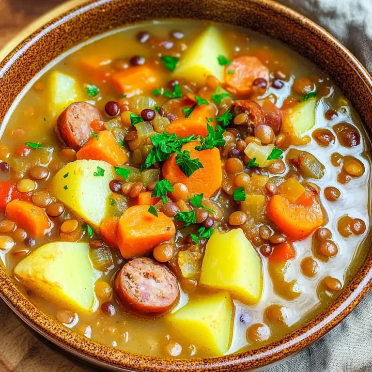 Linsensuppe Rezept klassisch
