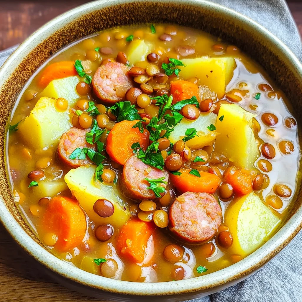 Linsensuppe