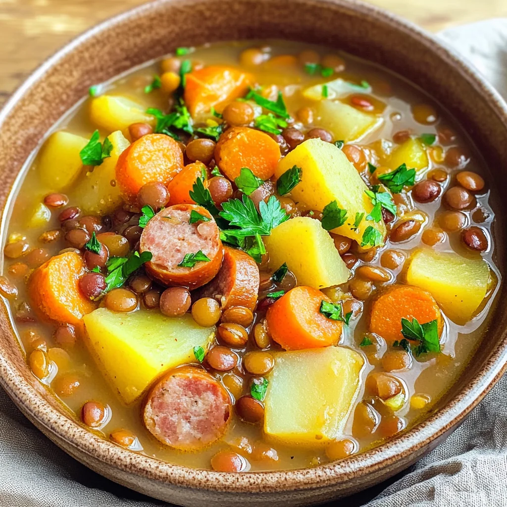 Linsensuppe